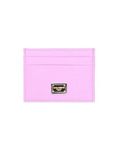 Dolce & Gabbana Document Holder In Pink