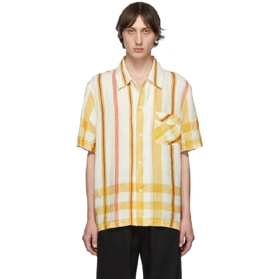 Our Legacy Opening Ceremony Napkin Print Box Short Sleeve Shirt In Bst Npk