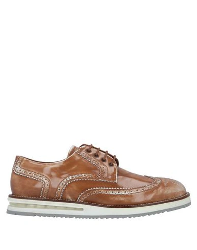 Barleycorn Laced Shoes In Brown