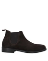 Brian Dales Ankle Boots In Dark Brown