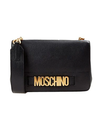 Moschino Cross-body Bags In Black