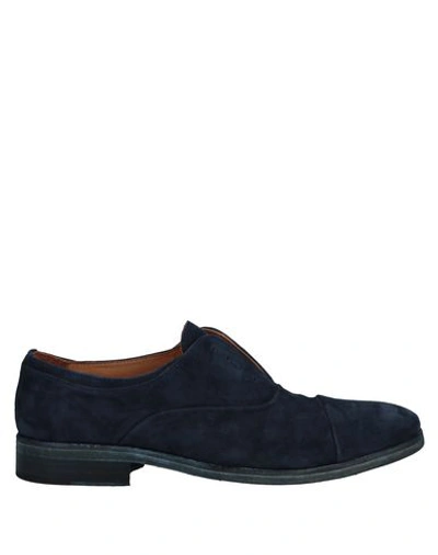 Pawelk's Laced Shoes In Dark Blue