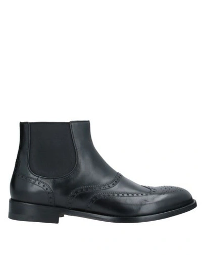 A.testoni Boots In Black