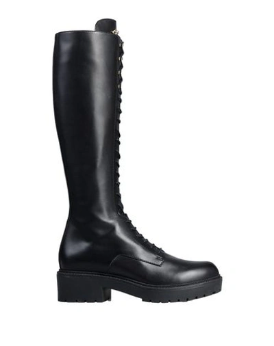 Versace Boots In Black