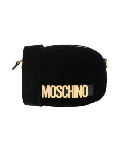 Moschino Cross-body Bags In Black