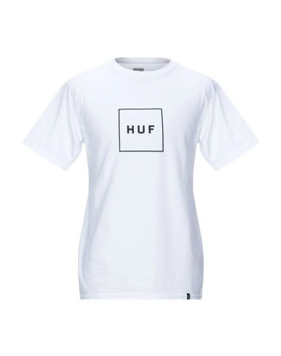 Huf T-shirts In White