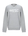 Wesc Sweatshirt In Light Grey