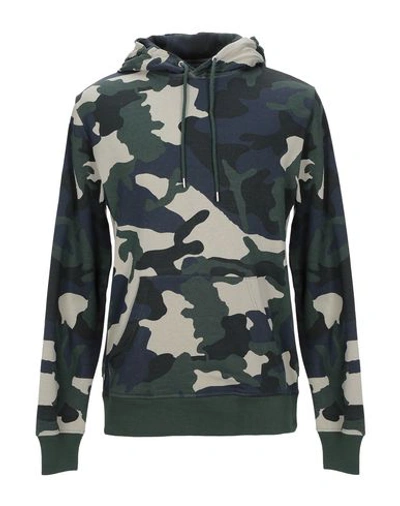 Wesc Hooded Sweatshirt In Military Green