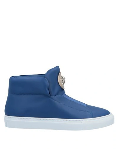 Versace Sneakers In Blue