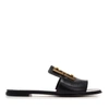 GIVENCHY GIVENCHY 4G LOGO BUCKLE SLIDES