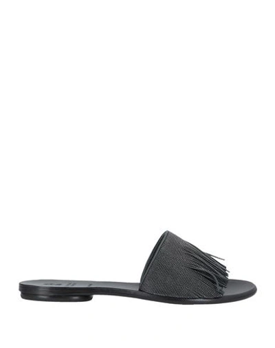 Brunello Cucinelli Sandals In Black