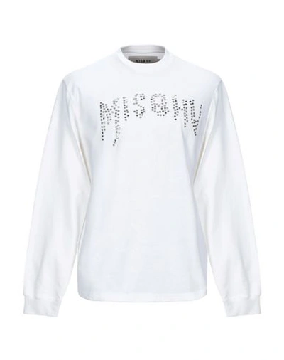 Misbhv Sweatshirt In White