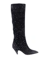 Valentino Knee Boots In Black