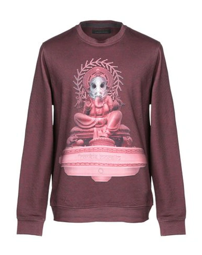 Frankie Morello Sweatshirt In Red