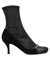Valentino Ankle Boots In Black