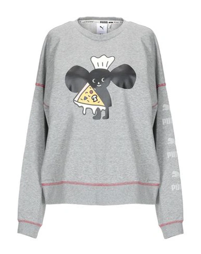 Puma Sweatshirt In Grey