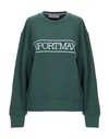Sportmax Sweatshirt In Dark Green