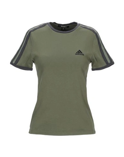 Adidas X Yeezy T-shirts In Green