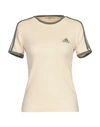 Adidas X Yeezy T-shirt In Beige