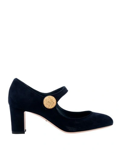 Dolce & Gabbana Pumps In Dark Blue