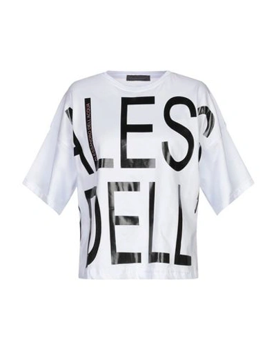 Alessandro Dell'acqua T-shirts In White