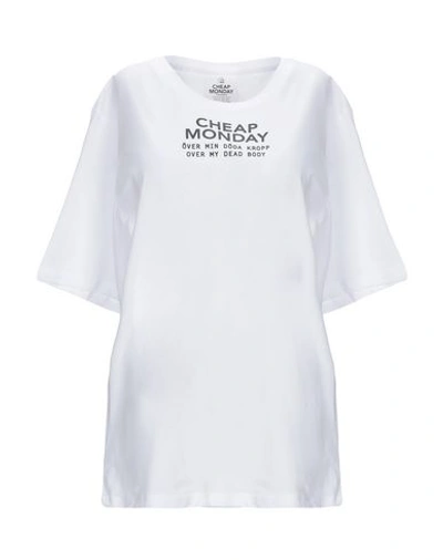 Cheap Monday T恤 In White