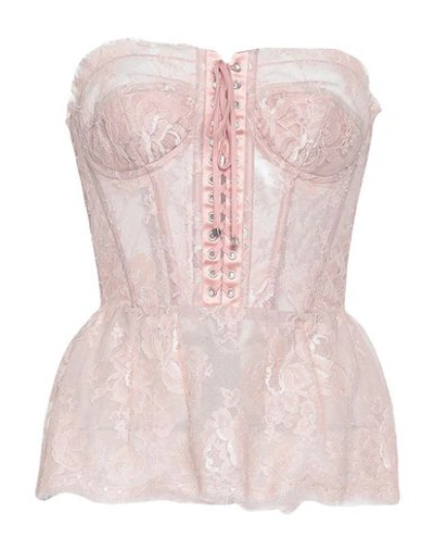 Dolce & Gabbana Tops In Light Pink
