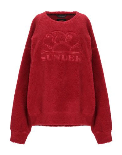 Sundek Sweatshirts In Red