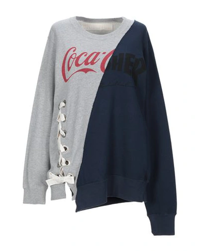 Miharayasuhiro Sweatshirts In Blue