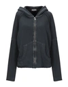 Crossley Hooded Sweatshirt In Steel Grey