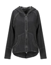 Crossley Hooded Sweatshirt In Dark Brown