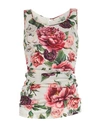 Dolce & Gabbana Print Top In White