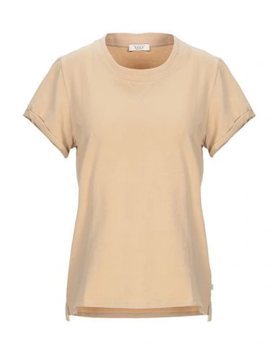 Aigle T-shirt In Sand