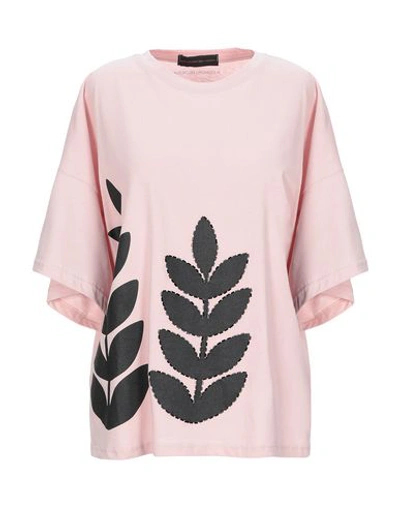 Alessandro Dell'acqua T-shirts In Pink