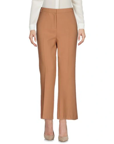 Twinset Pants In Camel