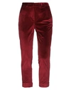 Hanita Casual Pants In Maroon