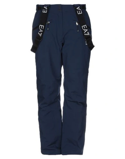 Ea7 Straight Pant In Dark Blue