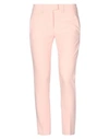 Dondup Woman Pants Pink Size 28 Polyester, Viscose, Elastane