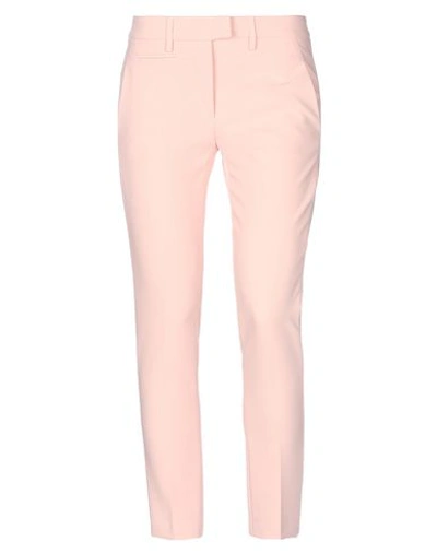 Dondup Woman Pants Pink Size 28 Polyester, Viscose, Elastane In Pink