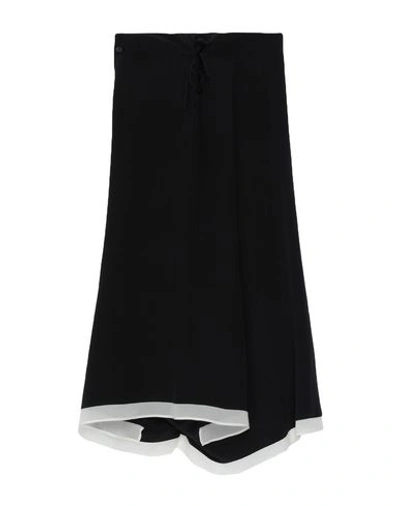 Yohji Yamamoto Cropped Pants & Culottes In Black