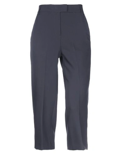 Dondup Cropped Pants In Blue