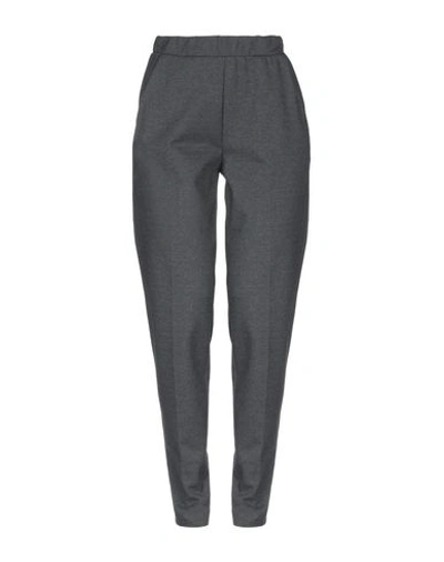 Le Tricot Perugia Woman Pants Lead Size S Viscose, Polyamide, Elastane In Lead