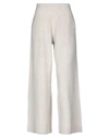 Pringle Of Scotland Knitted Flared Trousers In Beige