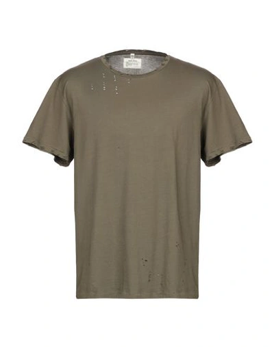 R13 T-shirts In Military Green