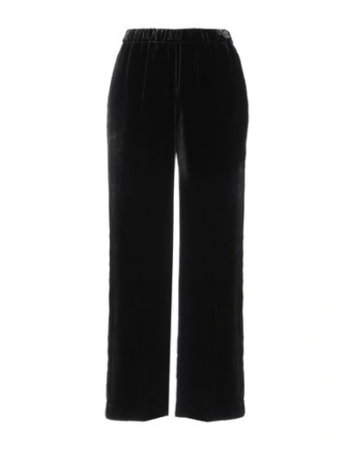 ASPESI ASPESI WOMAN PANTS DARK BROWN SIZE 2 VISCOSE, SILK,13337422JR 3