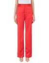 MSGM MSGM WOMAN PANTS RED SIZE 6 POLYESTER,13337676OI 5