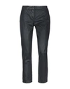 Manila Grace Casual Pants In Black