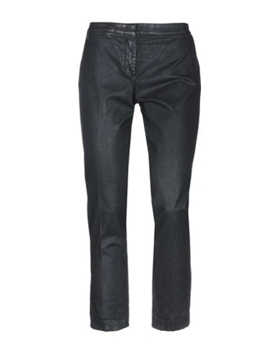 Manila Grace Casual Pants In Black
