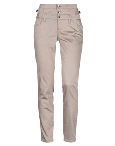 Liu •jo Casual Pants In Dove Grey