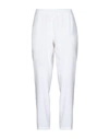 Le Tricot Perugia Casual Pants In Ivory